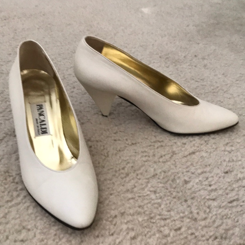 Pancaldi 1888 Cone Heel Pumps